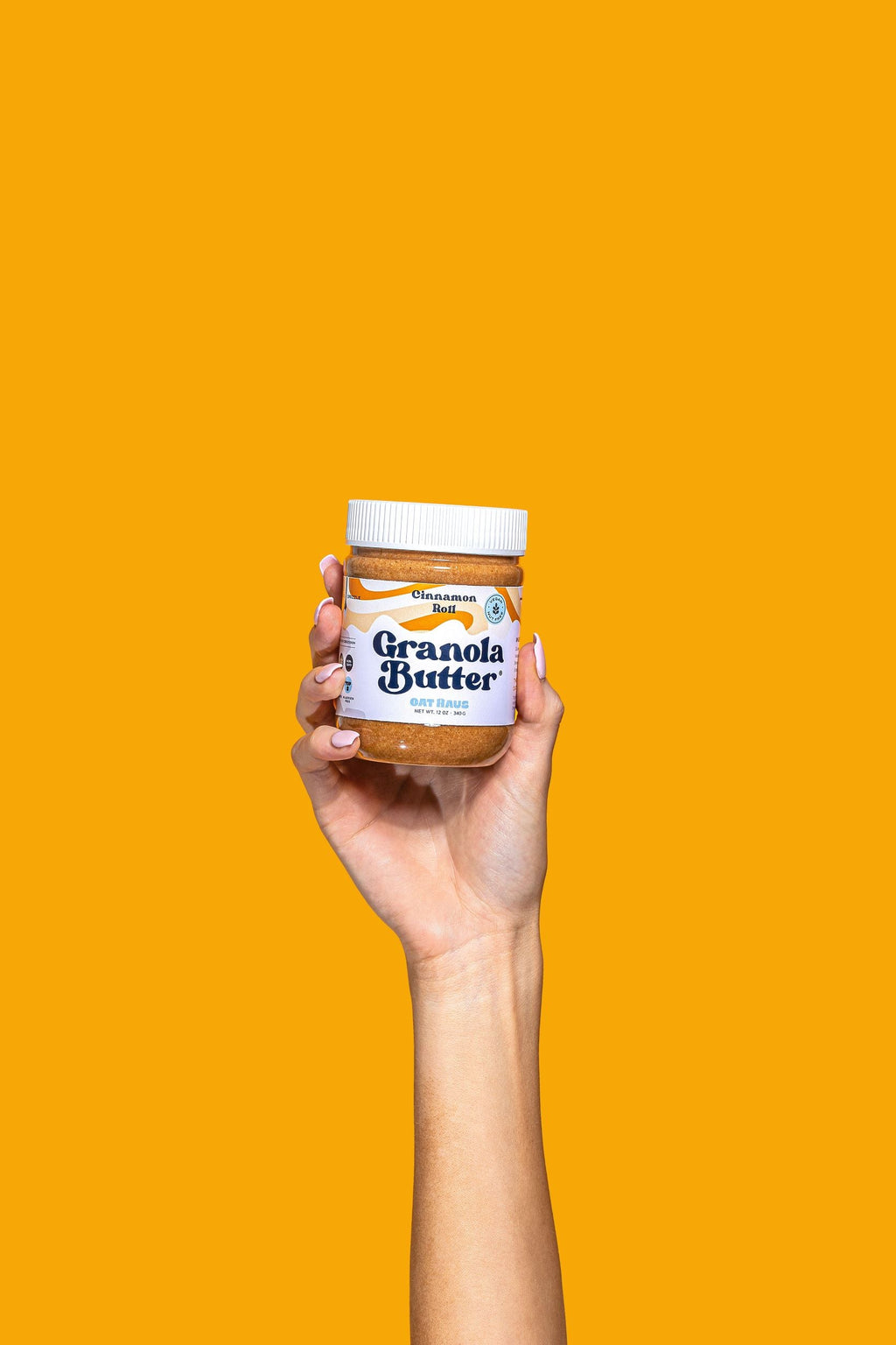Cinnamon Roll Granola Butter